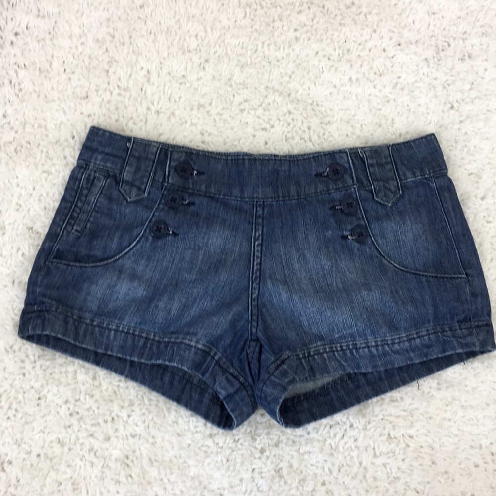 American Eagle Jean Denim Short Shorts Sz 6